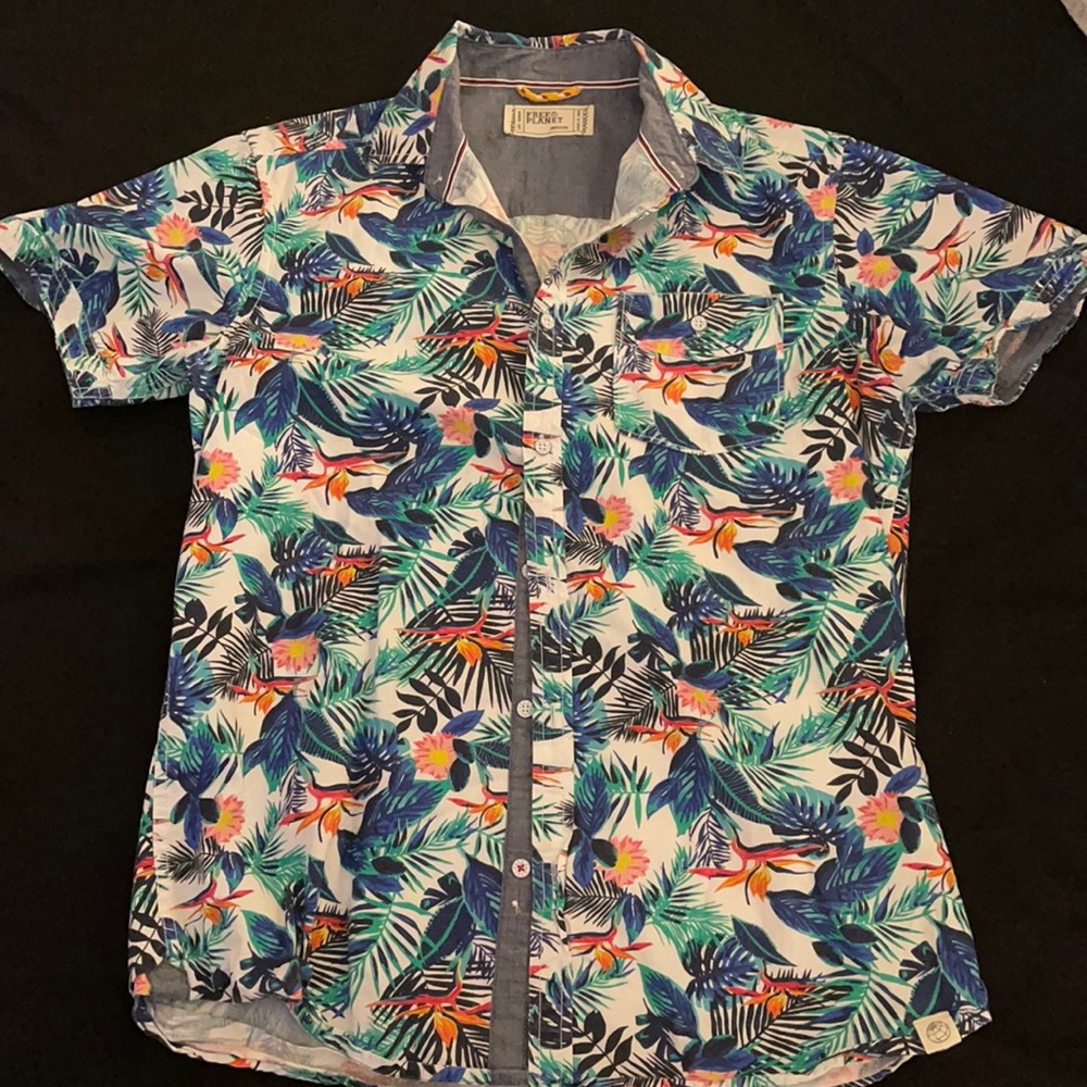 Tropical button up